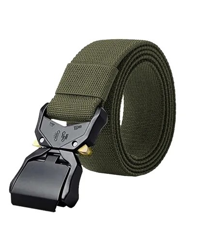 D555 Dale Tactical Stretch Webbing Belt Black | BigDude